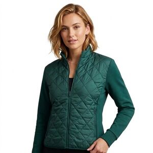 Adidas Ultimate 365 golf Full Zip Jacket Deep green